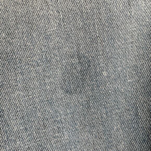 TopShop Moto Chambray Embroidered Button Up Blouse Denim US size 12 - Picture 9 of 12